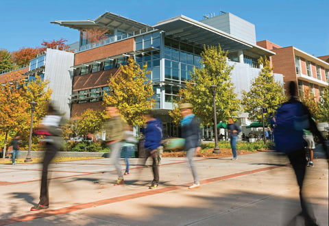 Photo of the Clough Undergraduate Learning Commons